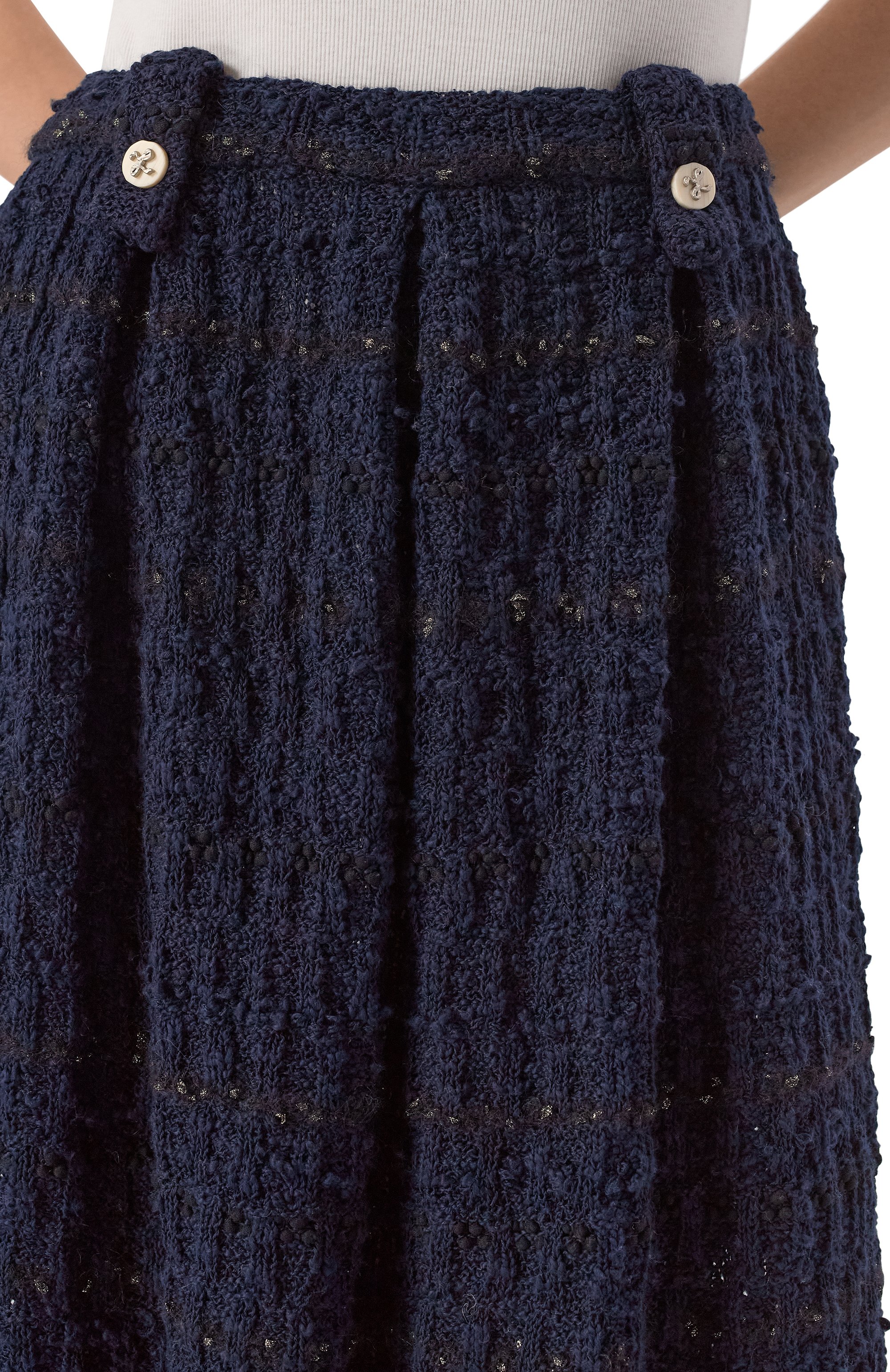 Юбка из хлопка и вискозы AND THE BRAND, арт. S25-SK040-1004-499, фото 5