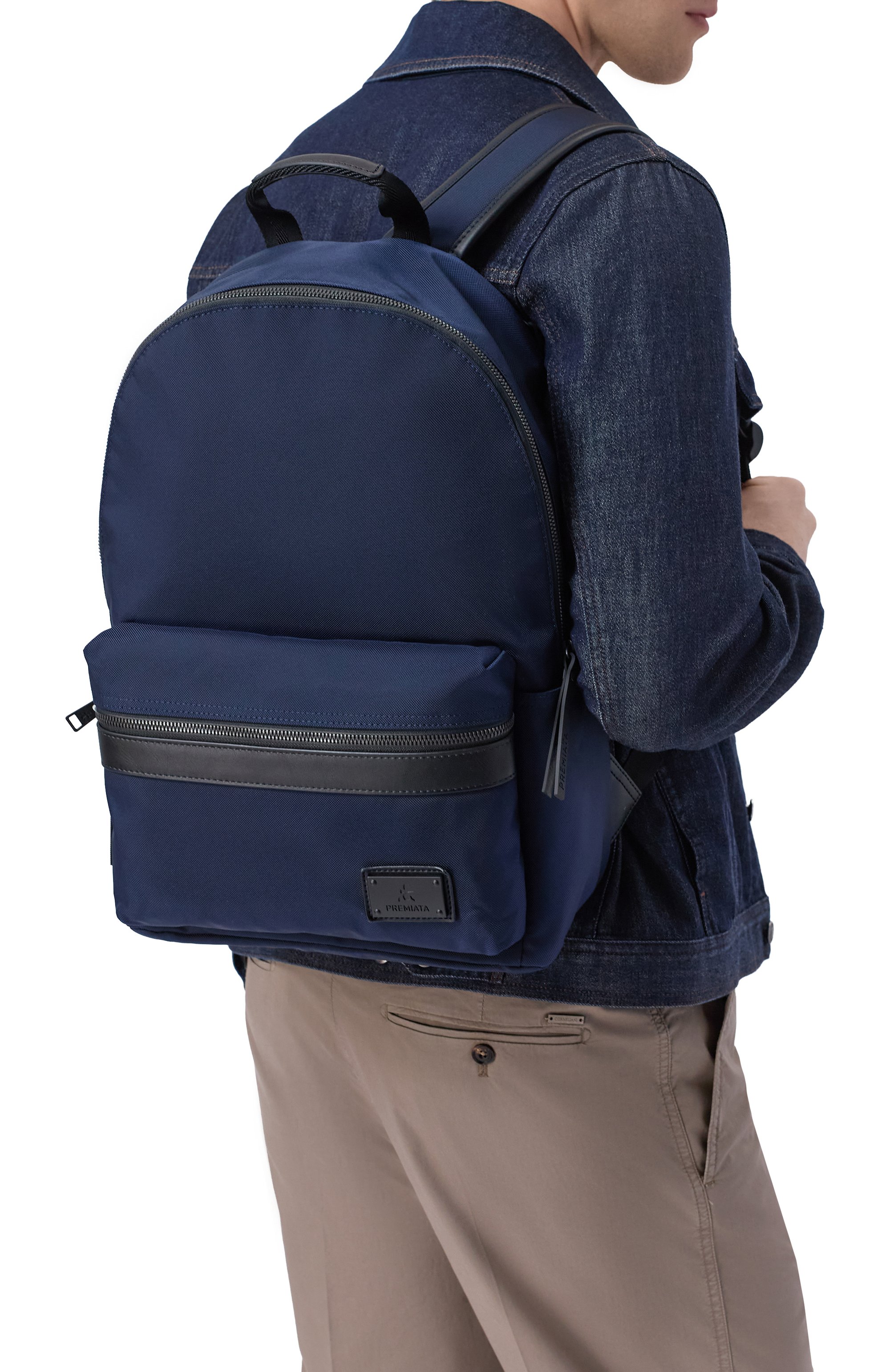 Рюкзак blade PREMIATA синего цвета по цене 27550 руб., арт. BLADE/VAR 2140, фото 2 Рюкзак blade PREMIATA, арт. BLADE/VAR 2140, фото 2