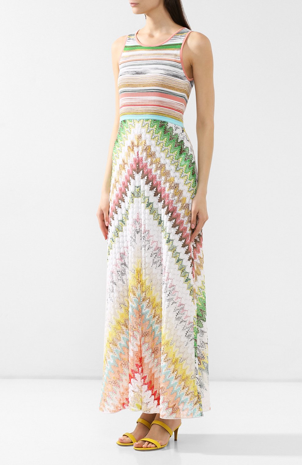 Платье из смеси вискозы и хлопка MISSONI, арт. MDG00175/BR0028, фото 3