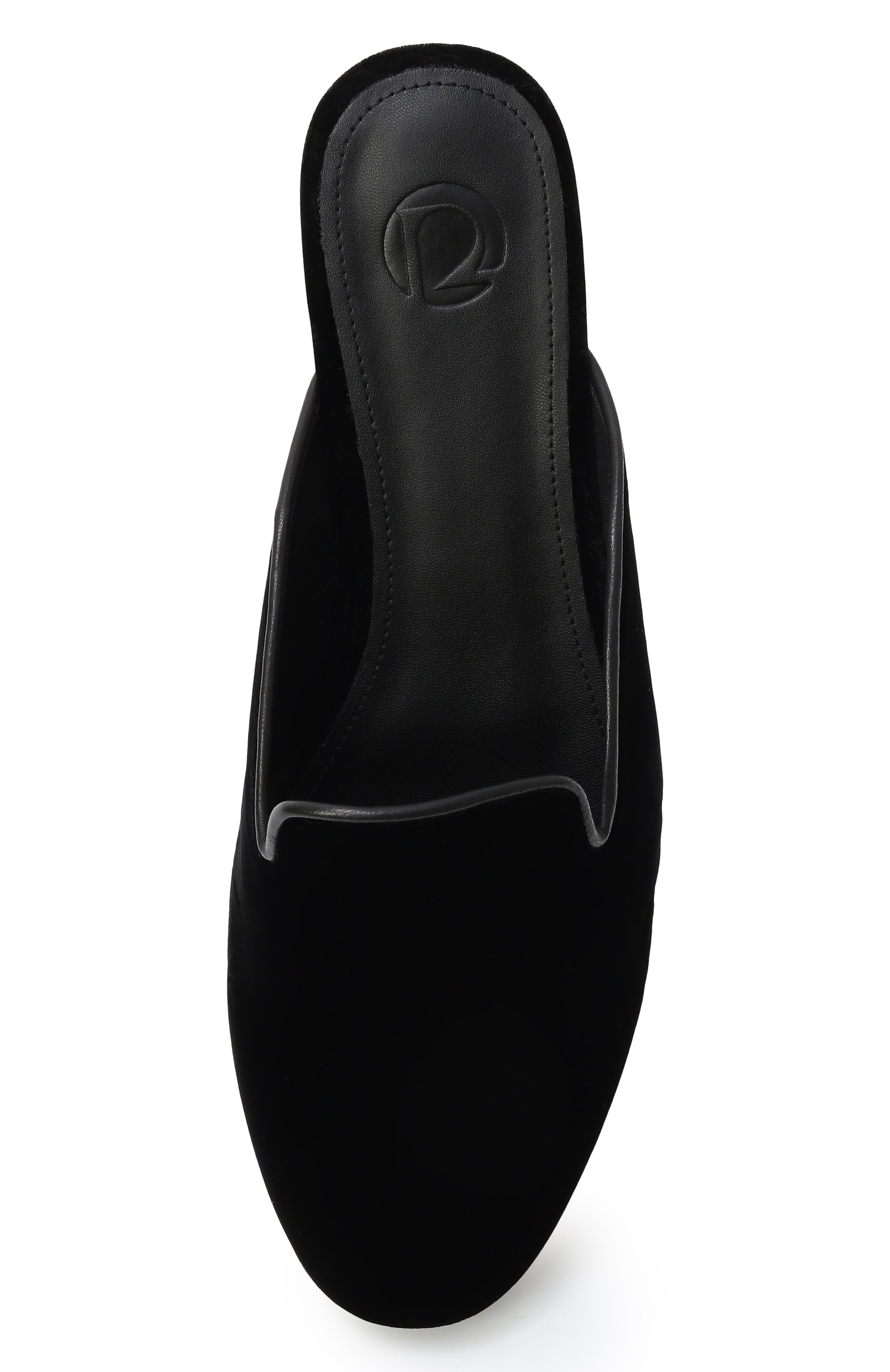 Бархатные сабо 12 STOREEZ черного цвета по цене 19000 руб., арт. 127624, фото 6 Бархатные сабо 12 STOREEZ, арт. 127624, фото 6