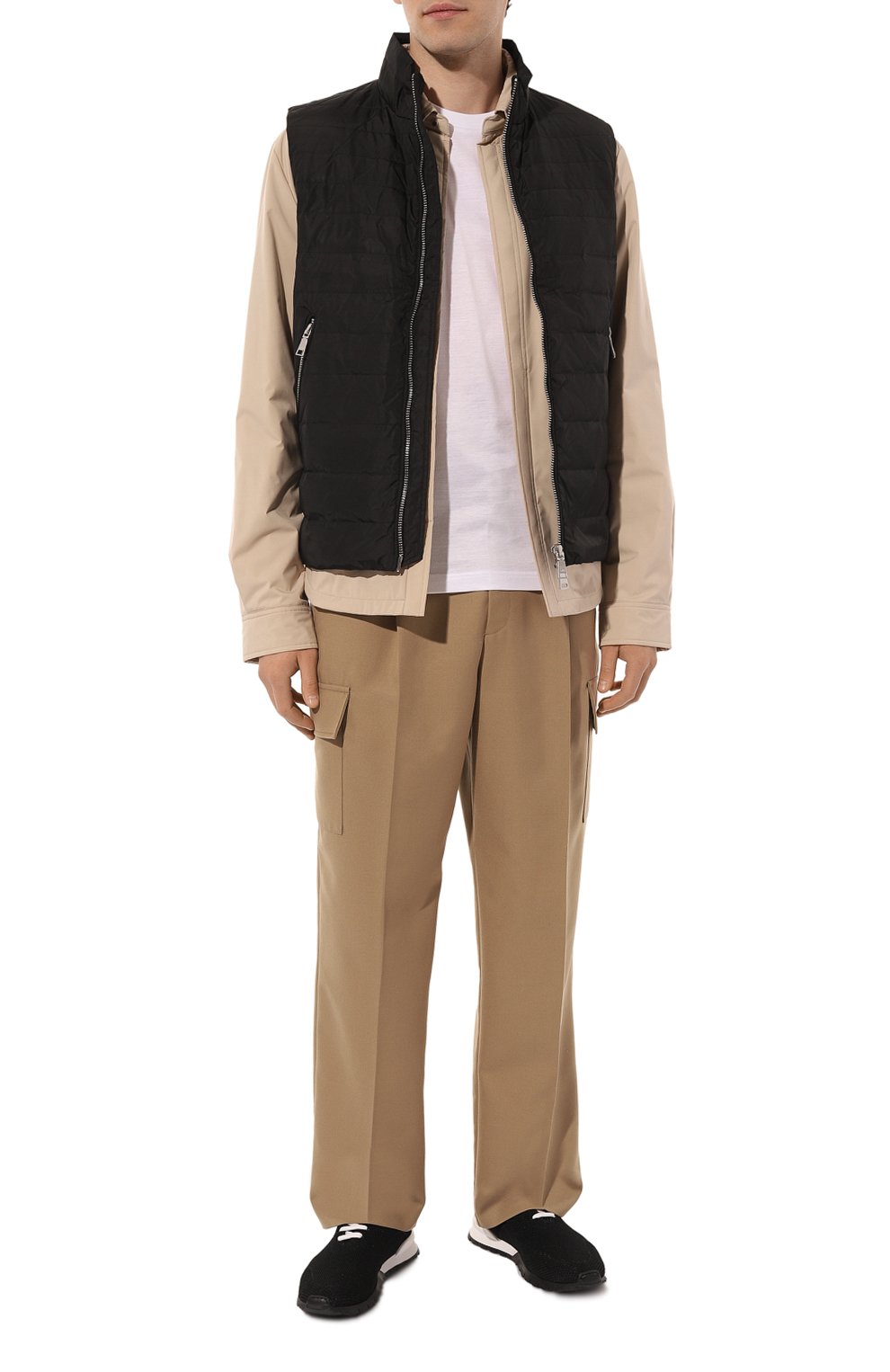 Текстильные кроссовки KITON черного цвета по цене 74400 руб., арт. USSFITN00809, фото 2 Текстильные кроссовки KITON, арт. USSFITN00809, фото 2