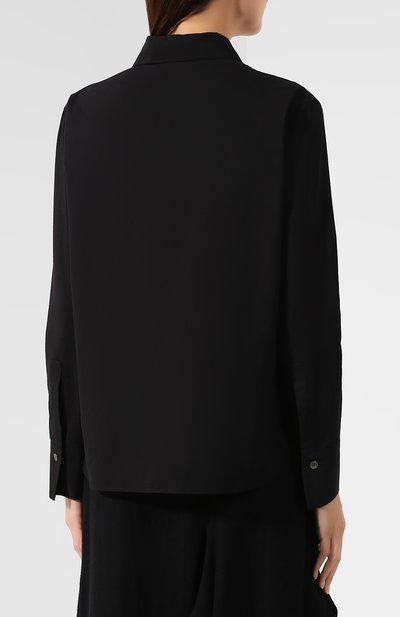 Хлопковая рубашка YOHJI YAMAMOTO, арт. YJ-B05-030, фото 4
