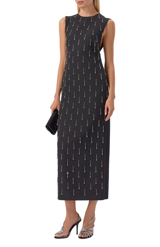 Атласные босоножки Star Xtal 95 Alevi Milano L26SC014.R.0222997/SATIN Чёрный  L26SC014.R.0222997/SATIN Фото 3