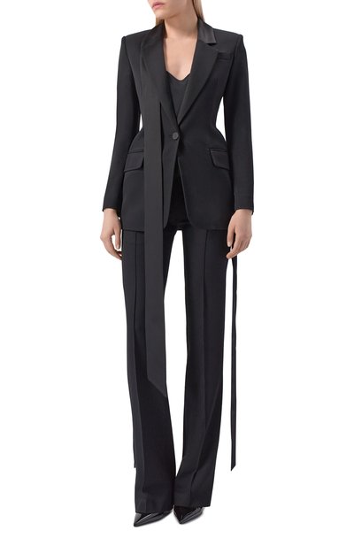 Шерстяной жакет THE ATTICO, арт. 260WCG00089/WWW065AA, фото 3