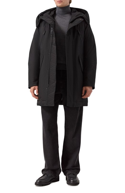 Утепленная парка Dsquared2 S74AA0325/D35081 Чёрный  S74AA0325/D35081 Фото 2