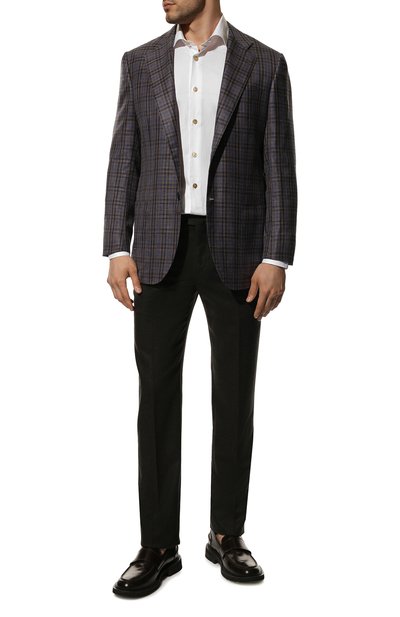 Пиджак из кашемира и шелка KITON, арт. UG81/6I33, фото 2