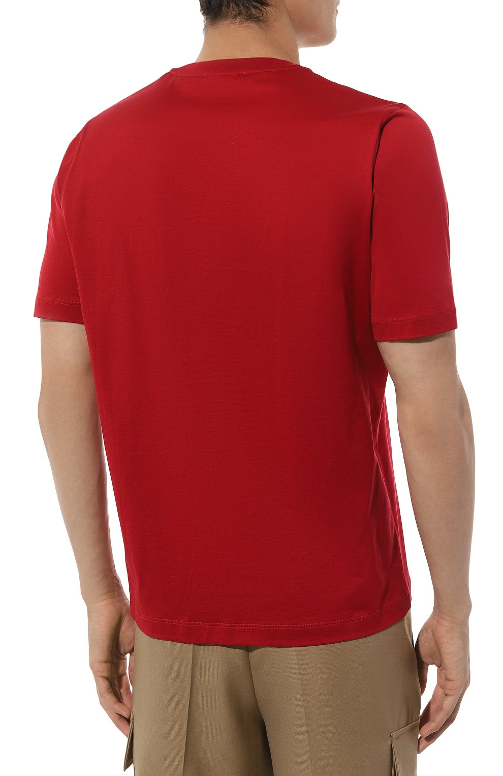 Хлопковая футболка ZILLI, арт. TSR001M0115VEXTV0M, фото 4