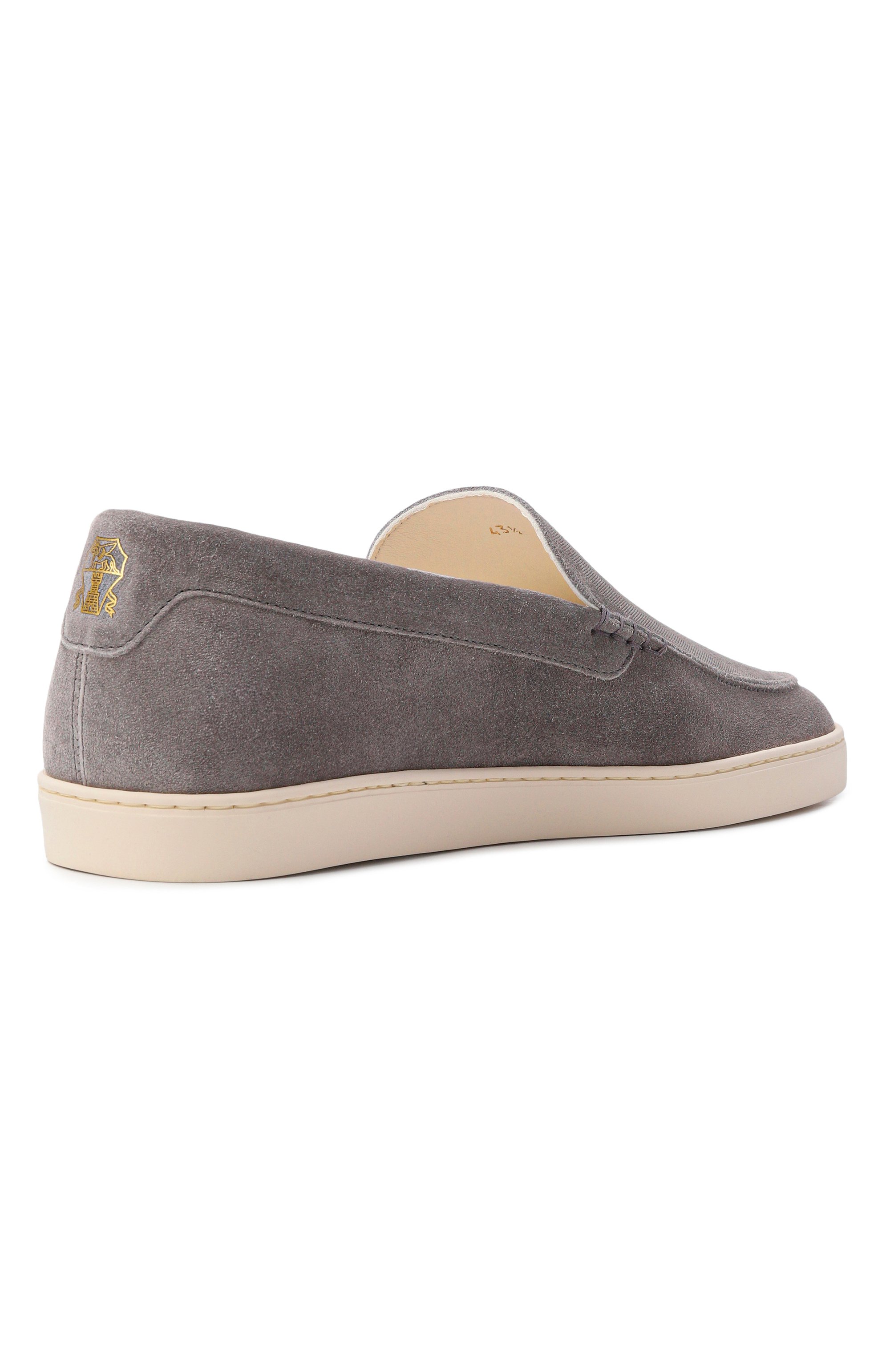 Замшевые лоферы BRUNELLO CUCINELLI, арт. MZUHVSP335, фото 4