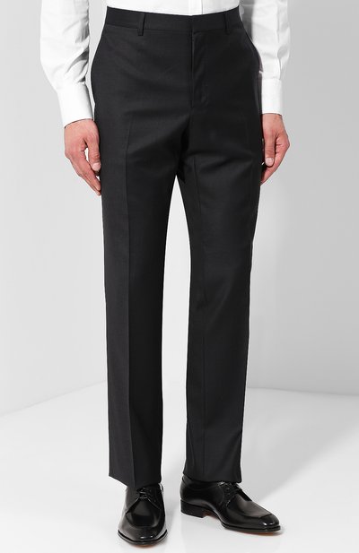 Шерстяной костюм с пиджаком на двух пуговицах GUCCI, арт. 450542/Z421E, фото 4