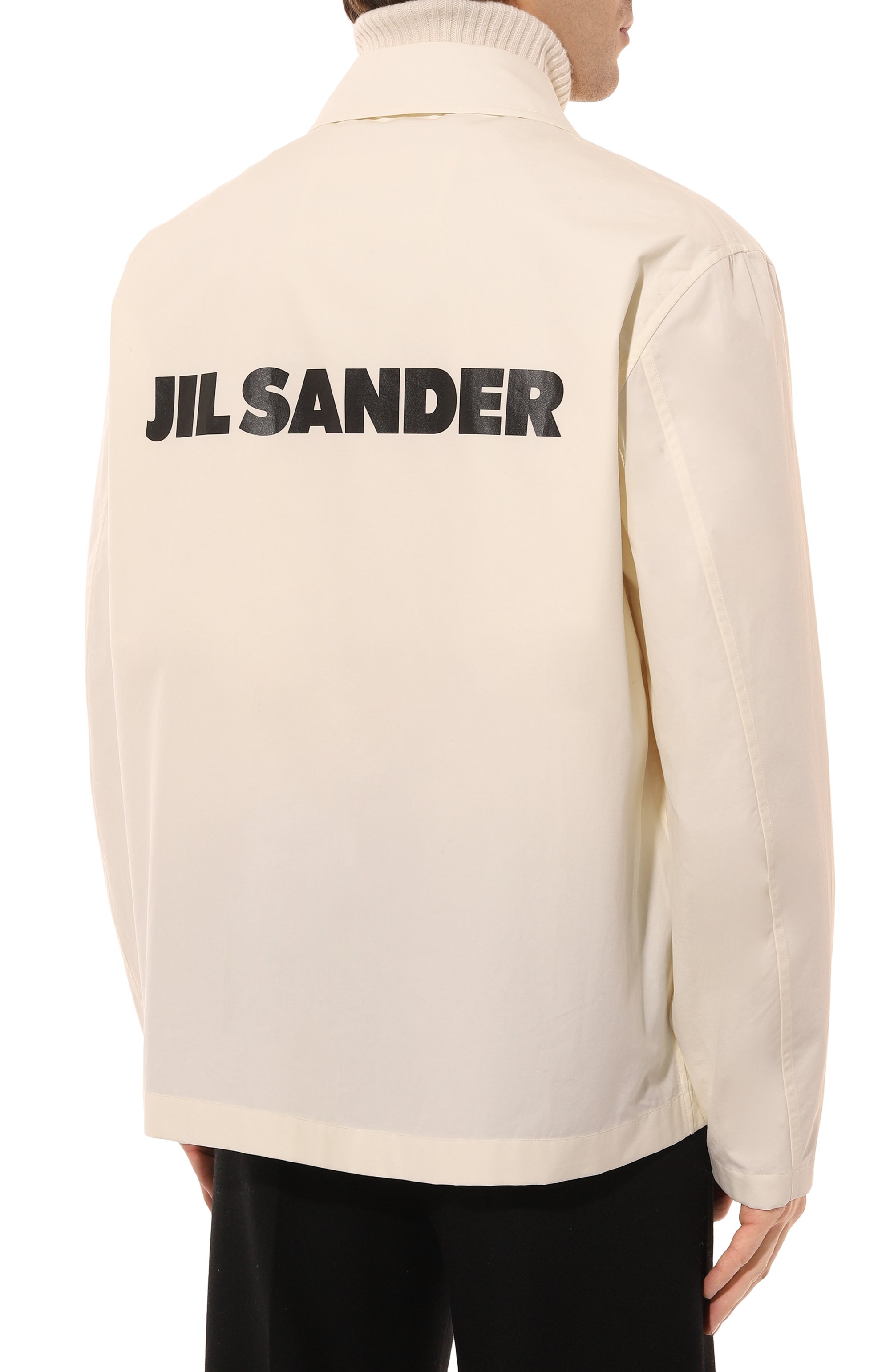 Хлопковая куртка-рубашка JIL SANDER, арт. J23BN0003-J45026, фото 4