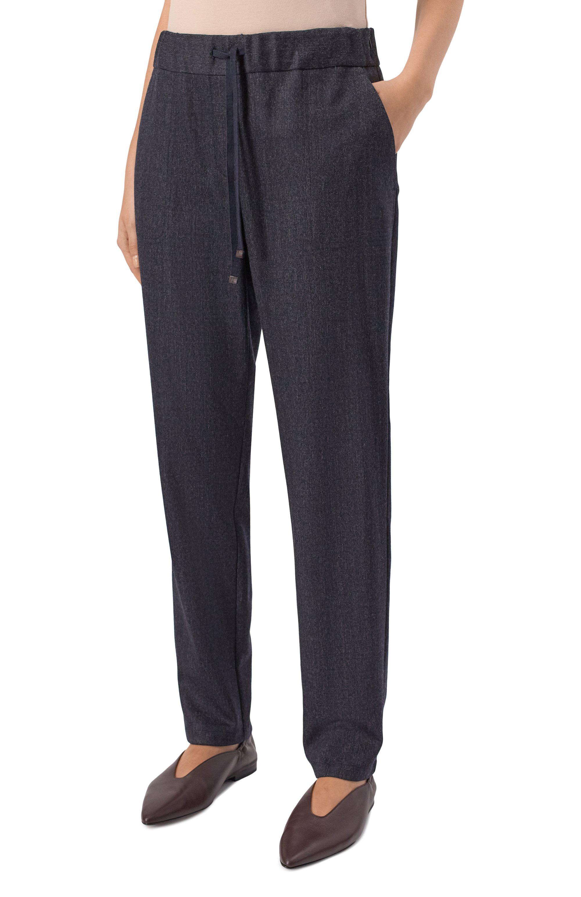 Шерстяные брюки LORENA ANTONIAZZI, арт. PA80D/4998, фото 3