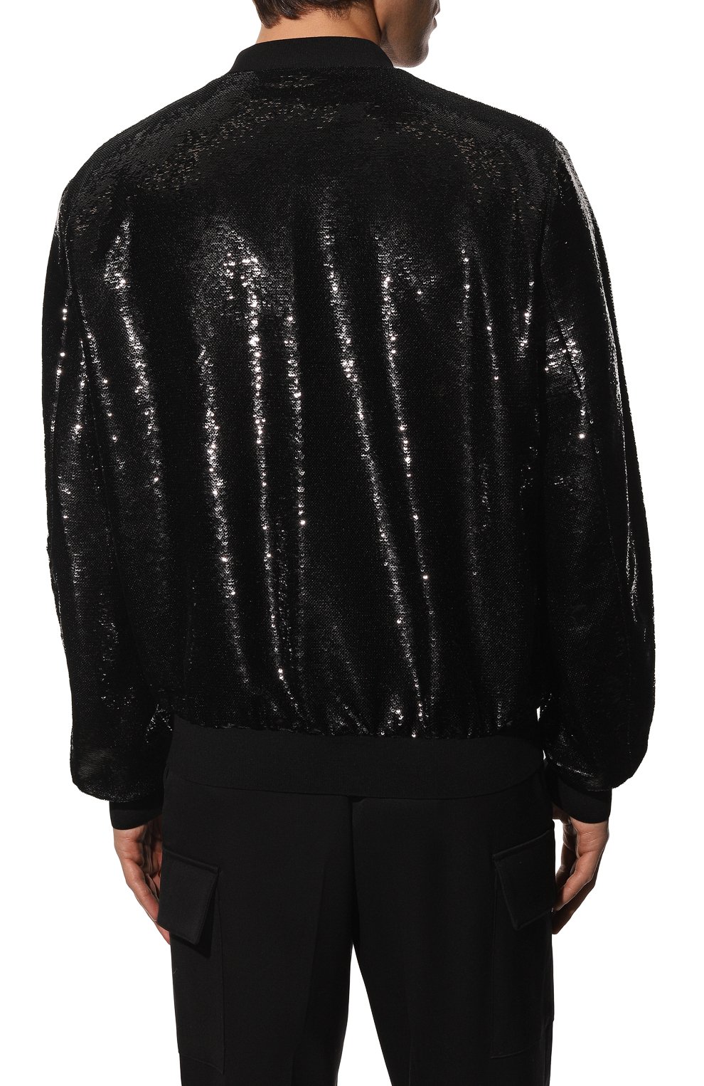Бомбер PRADA черного цвета по цене 490000 руб., арт. SGB966-1Z9V-F0002-221, фото 4 Бомбер PRADA, арт. SGB966-1Z9V-F0002-221, фото 4
