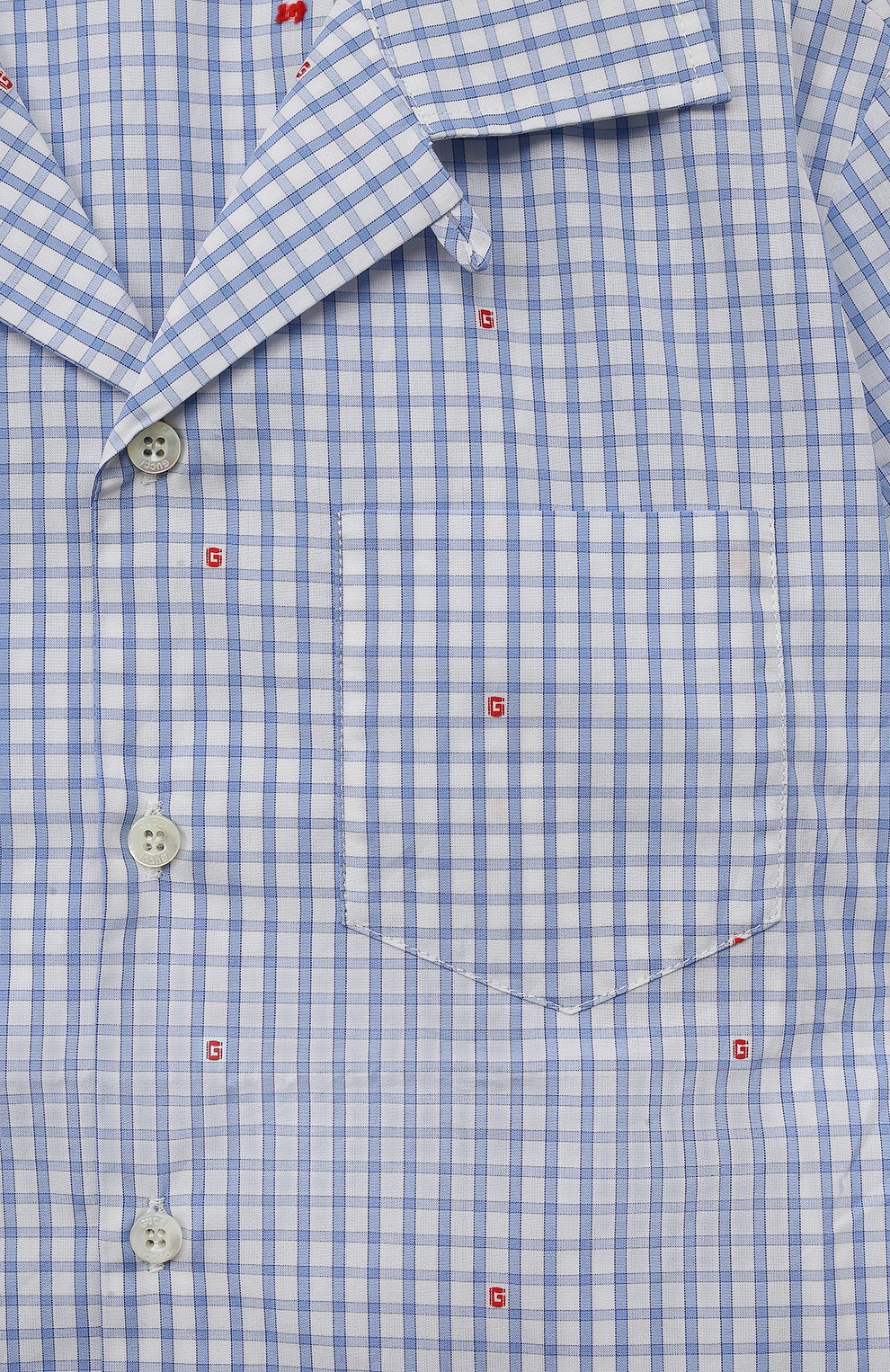 Хлопковая рубашка GUCCI, арт. 600374 XWAHR, фото 3