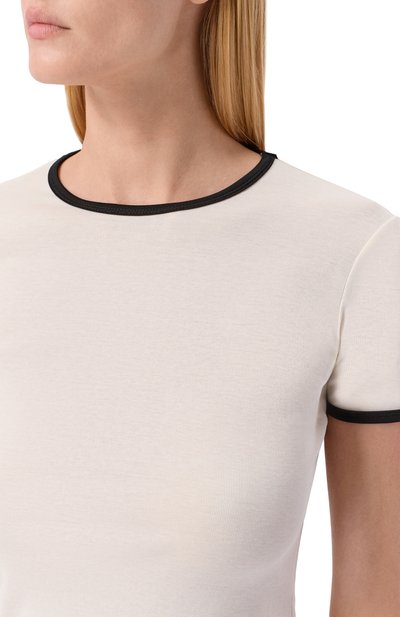 Хлопковая футболка AYA MUSE, арт. AMSS25147, фото 5