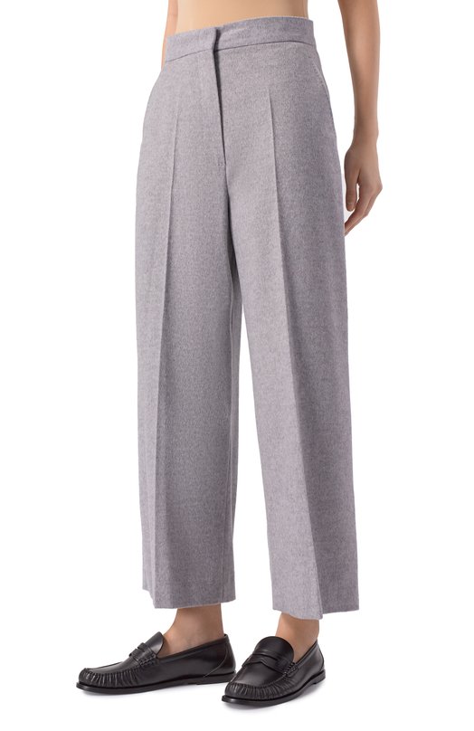 Шерстяные брюки Max Mara Studio MARENG0 Серый  MARENG0 Фото 3