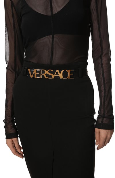 Кожаный пояс VERSACE, арт. 1004044/DV3T, фото 2