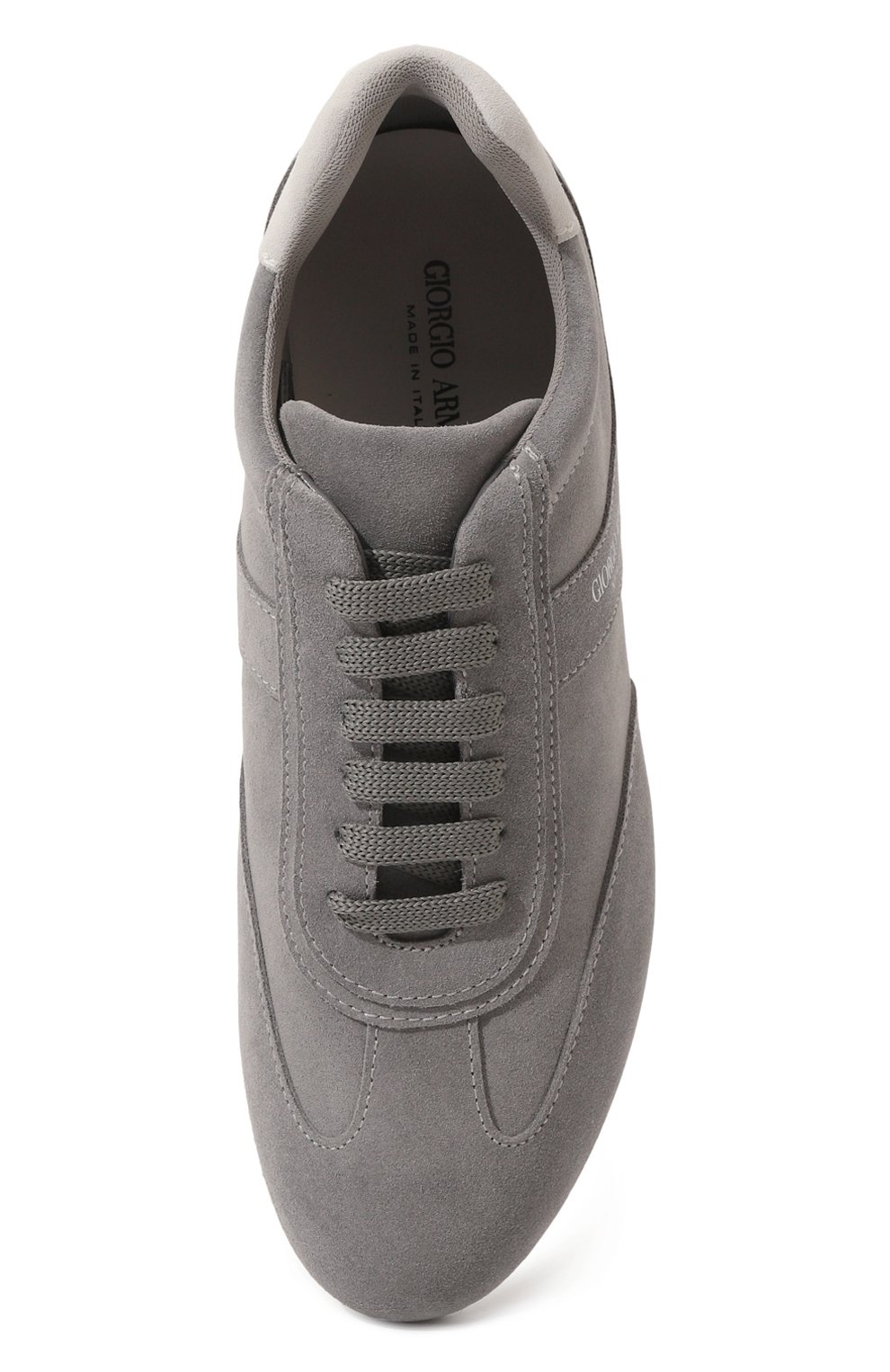 Замшевые кроссовки tenis GIORGIO ARMANI, арт. X1X042/XR256, фото 6