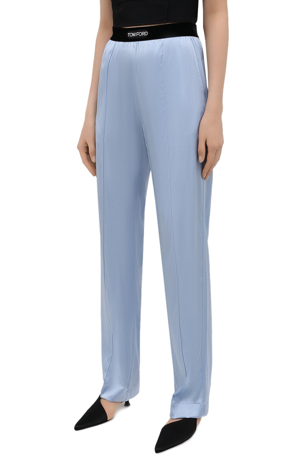 Шелковые брюки TOM FORD, арт. PAW397-FAX832, фото 3