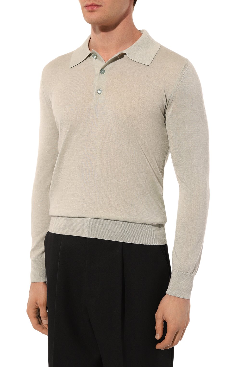 Поло из кашемира и шелка BRIONI, арт. UMR30LP1K82, фото 3