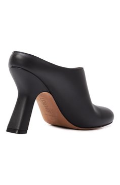 Кожаные мюли terra 100 LOEWE, арт. L814V29X09 BLACK, фото 5
