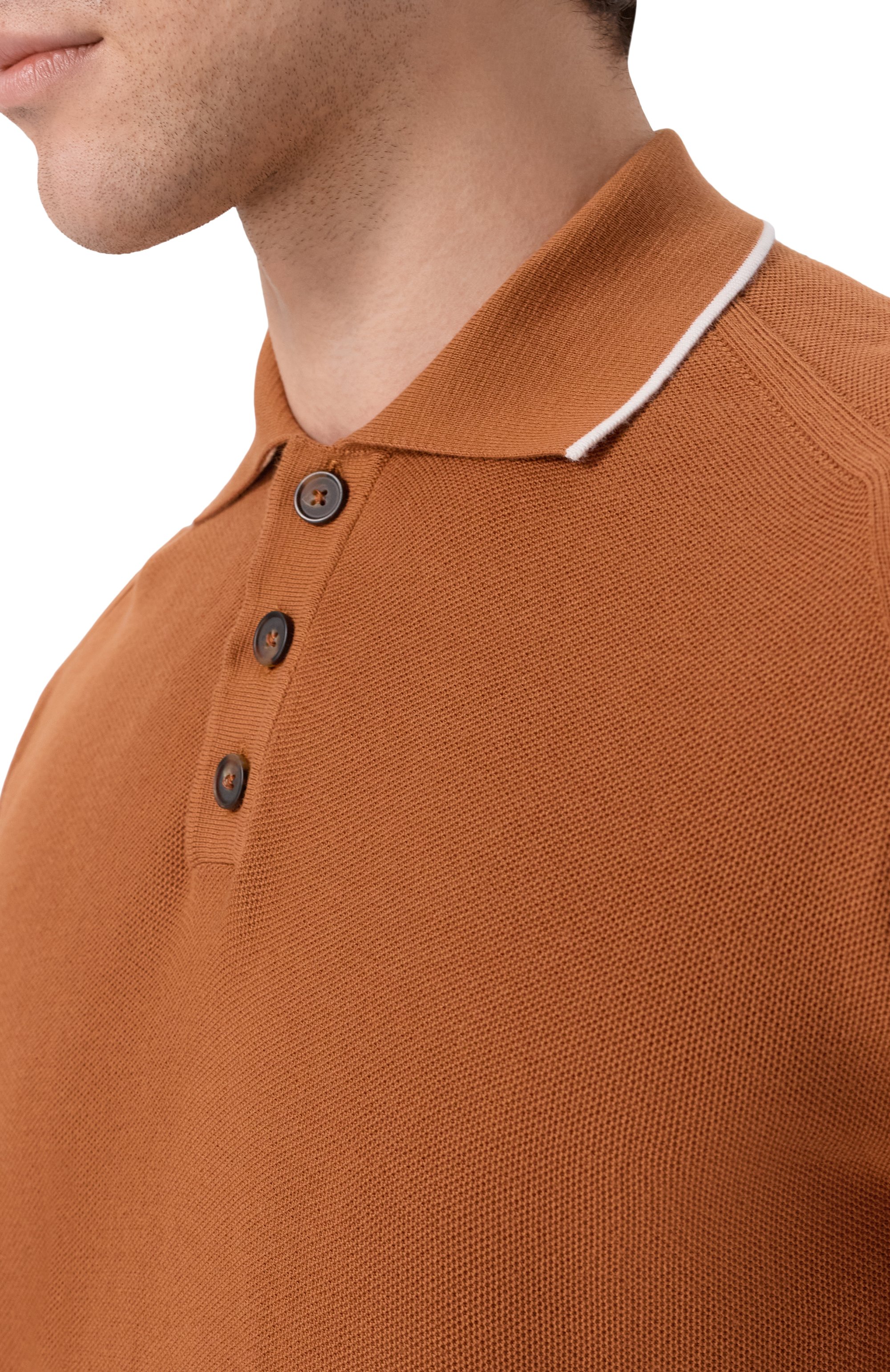 Хлопковое поло KITON, арт. UMM0761, фото 5