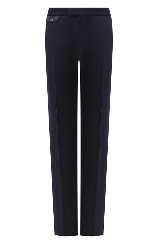 Брюки из шерсти и кашемира Zilli M0U-40-38P-D6304/0001 Синий M0U-40-38P-D6304/0001