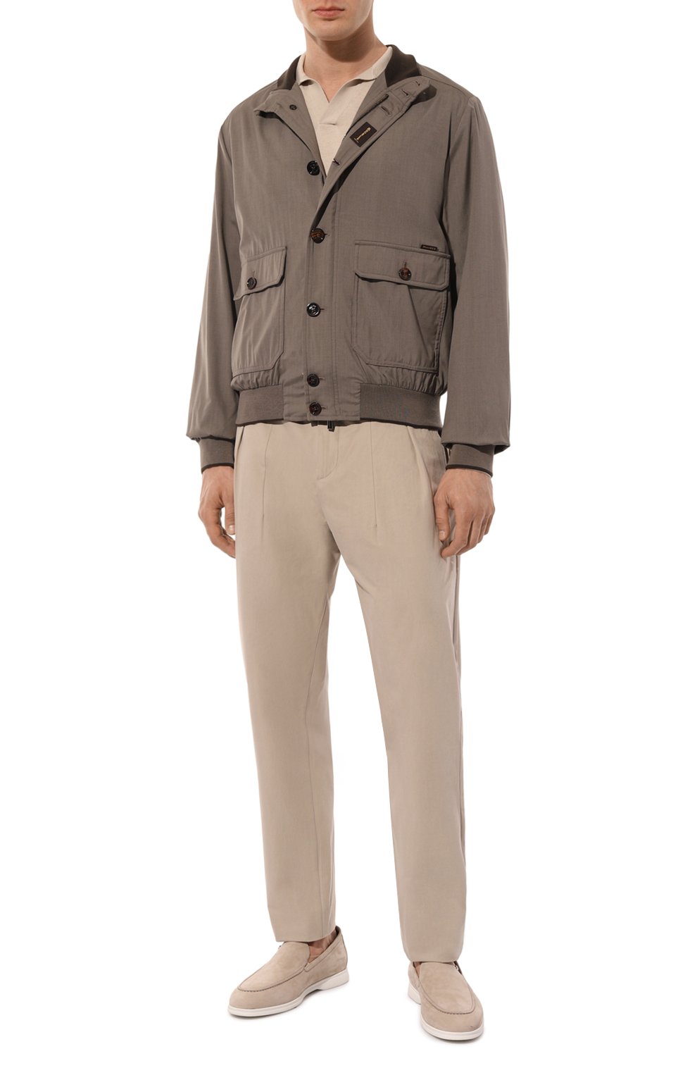 Бомбер carlos-go из шерсти и шелка MOORER, арт. 0LRAC-G0, фото 2