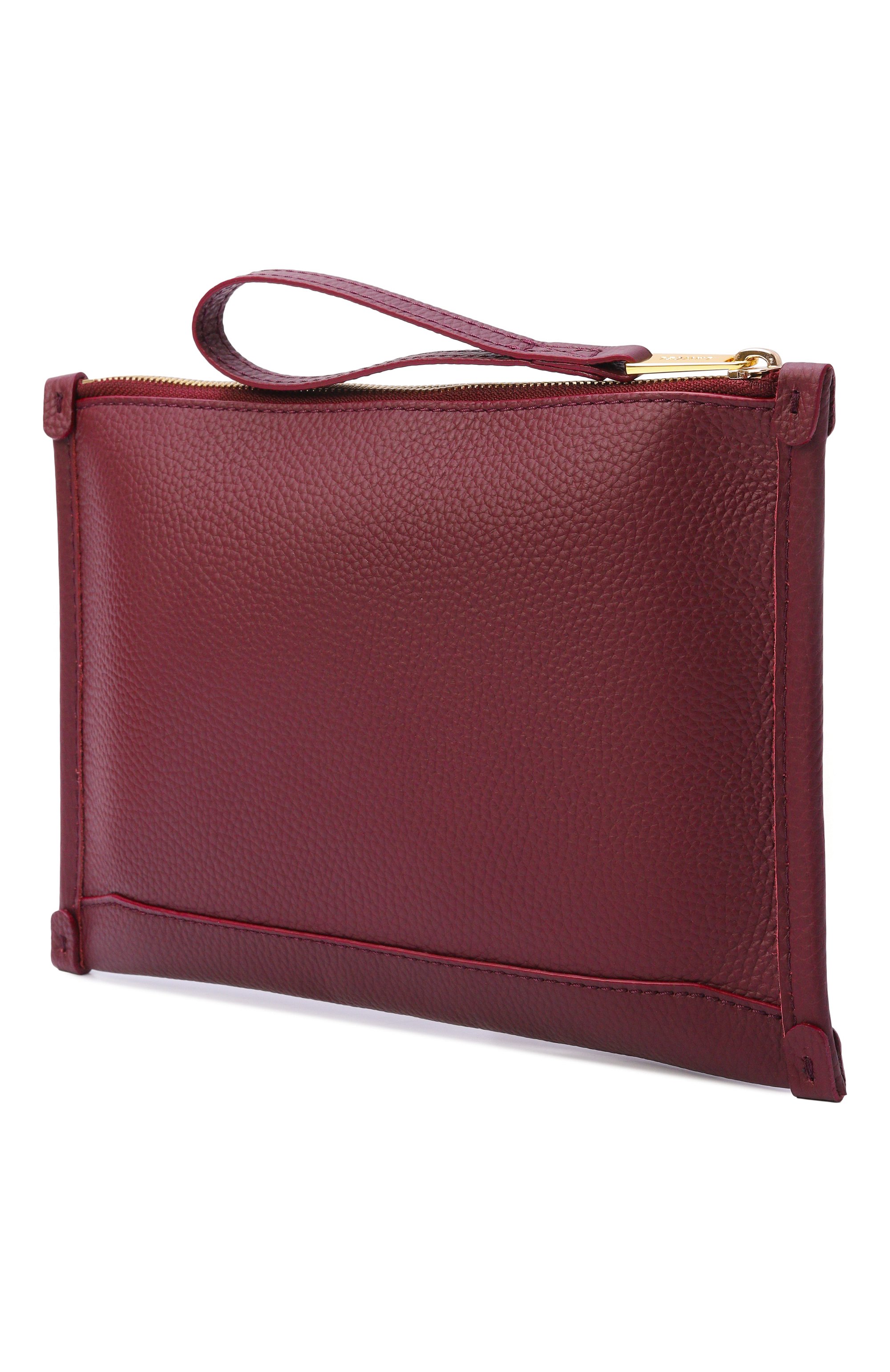Кожаный футляр для документов LANCEL бордового цвета по цене 20850 руб., арт. A13174, фото 2 Кожаный футляр для документов LANCEL, арт. A13174, фото 2