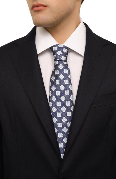 Шелковый галстук KITON, арт. UCRVKLC01I39, фото 2