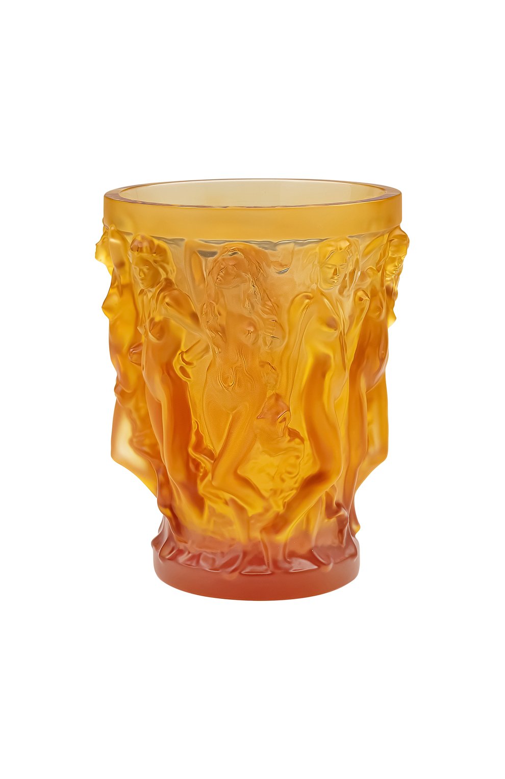 Ваза sirenes LALIQUE оранжевого цвета по цене 798500 руб., арт. 88091110, фото 1 Ваза sirenes LALIQUE, арт. 88091110, фото 1