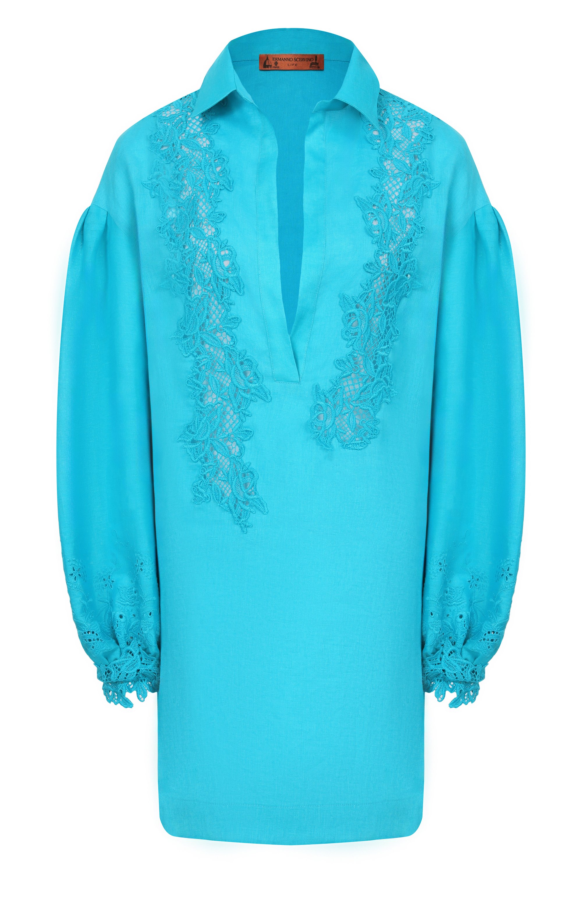 Льняное платье ERMANNO SCERVINO, арт. D464K300NZR, фото 1