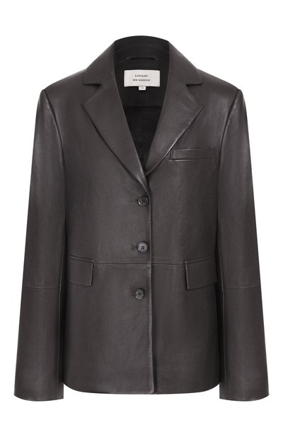 Женская кожаный жакет LOULOU DE SAISON, арт. ALD0 LDS