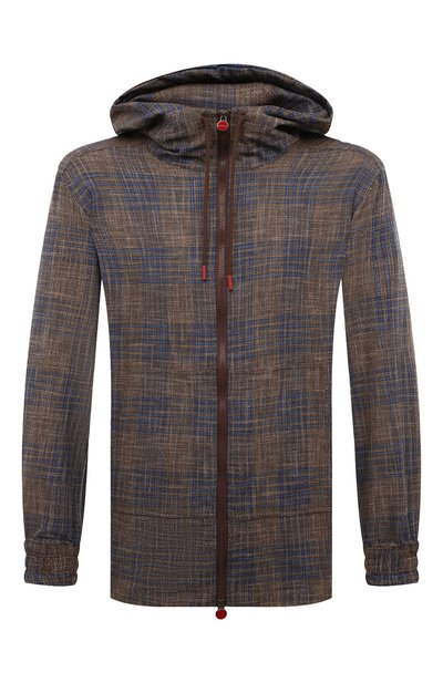 Мужской толстовка из шерсти и шелка KITON, арт. UMC010K0641C