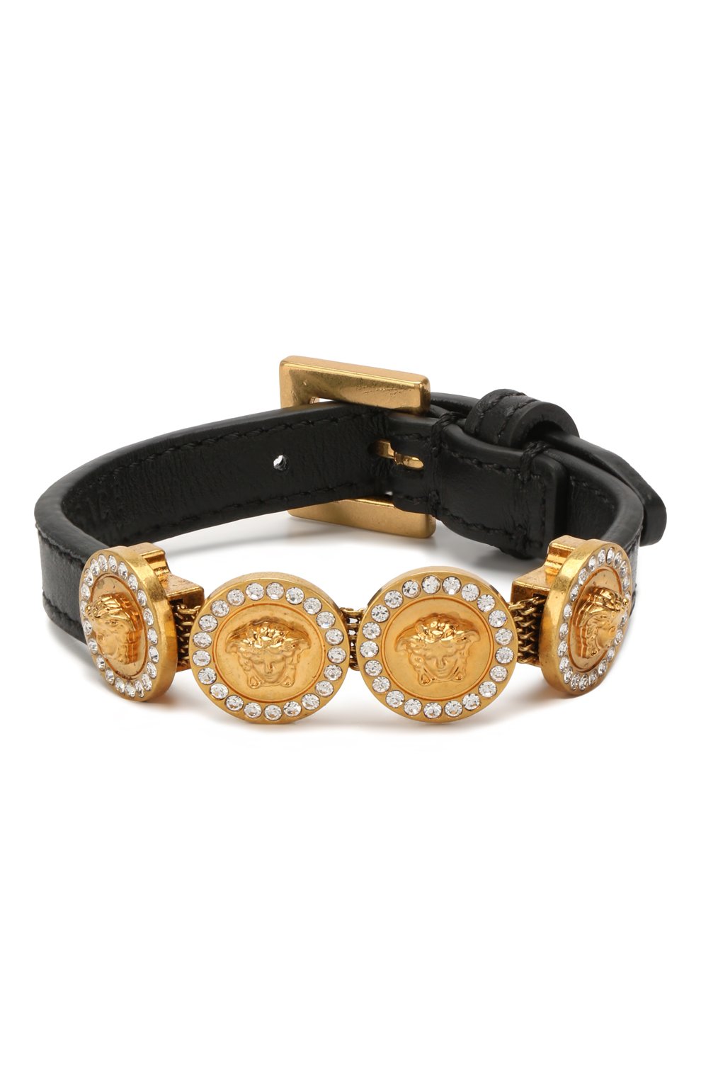 Кожаный браслет tribute medusa VERSACE, арт. DG0G771/DJXL, фото 1