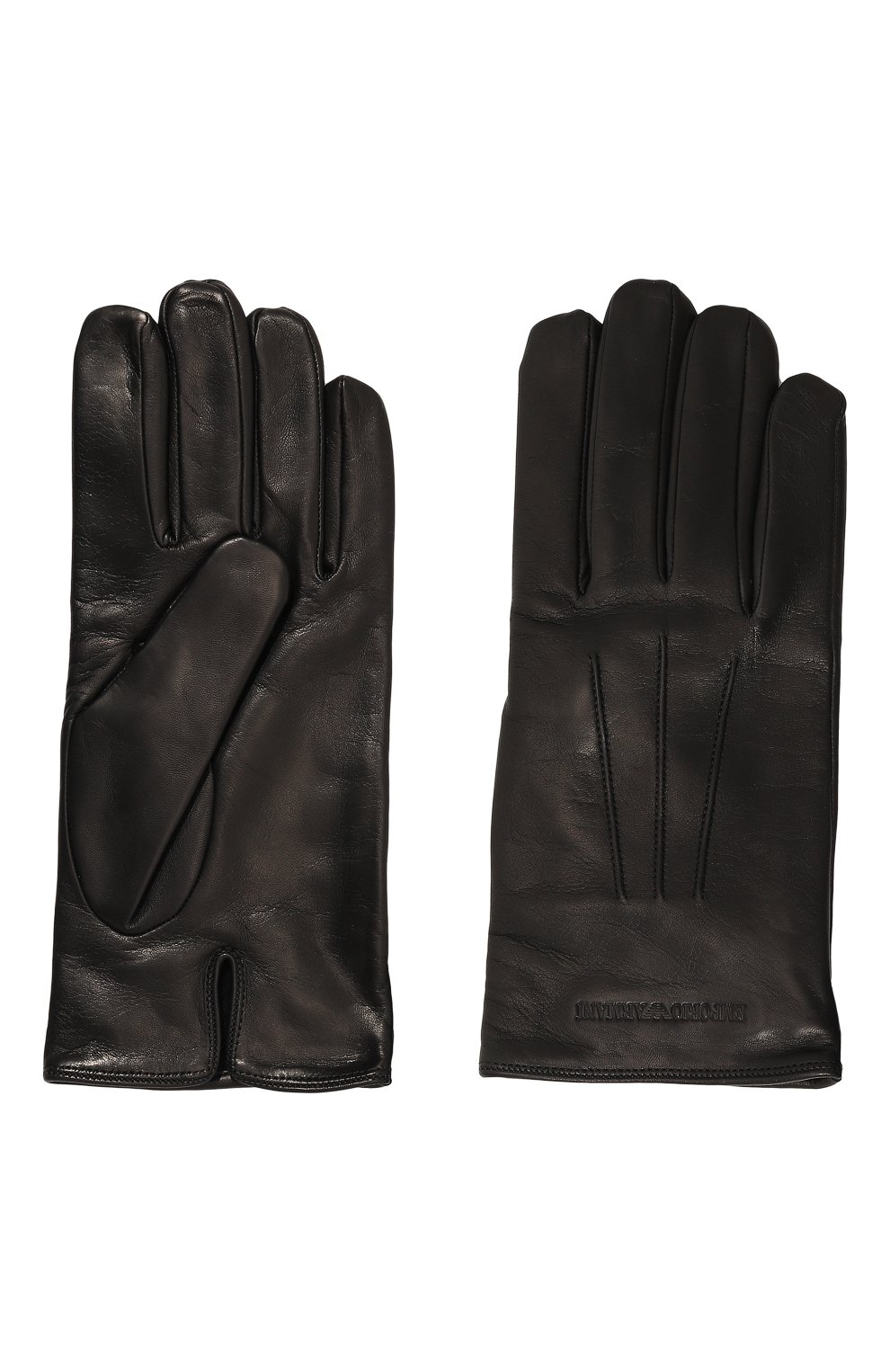 Кожаные перчатки EMPORIO ARMANI, арт. 624139/CC203, фото 2