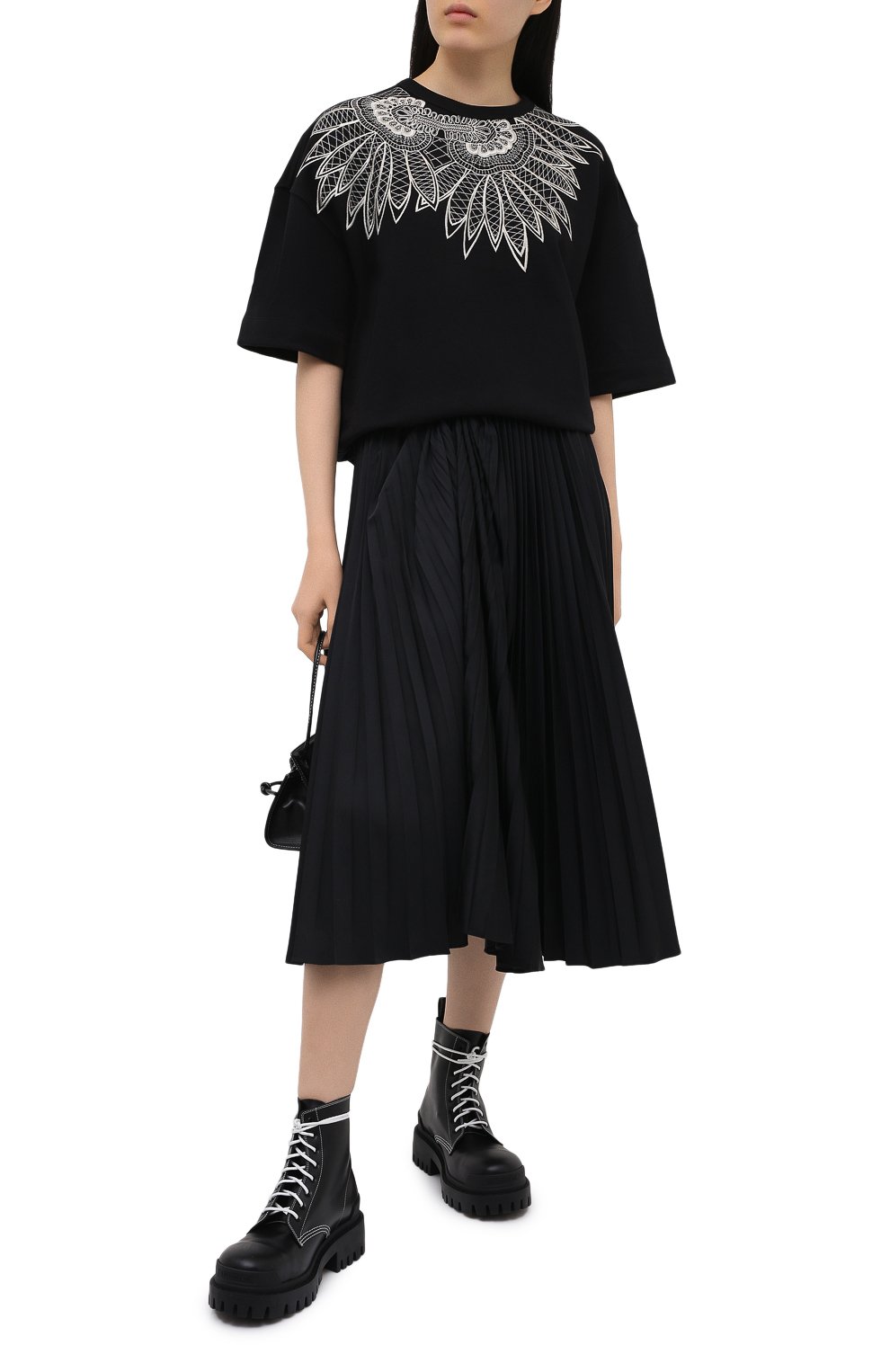 Хлопковый свитшот DRIES VAN NOTEN, арт. 211-11163-2629, фото 2