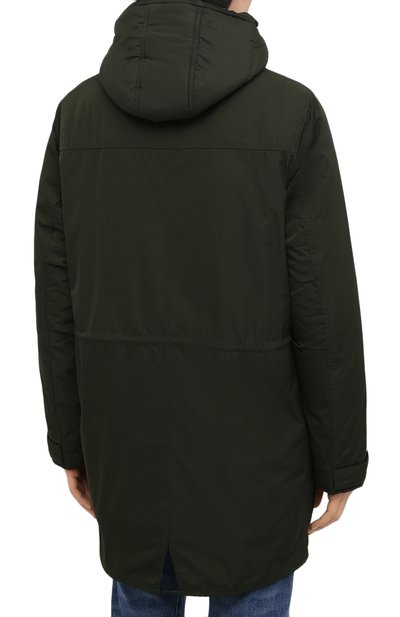 Парка ZADIG AND VOLTAIRE хаки цвета по цене 62650 руб., арт. WJCD2902F, фото 4 Парка ZADIG AND VOLTAIRE, арт. WJCD2902F, фото 4