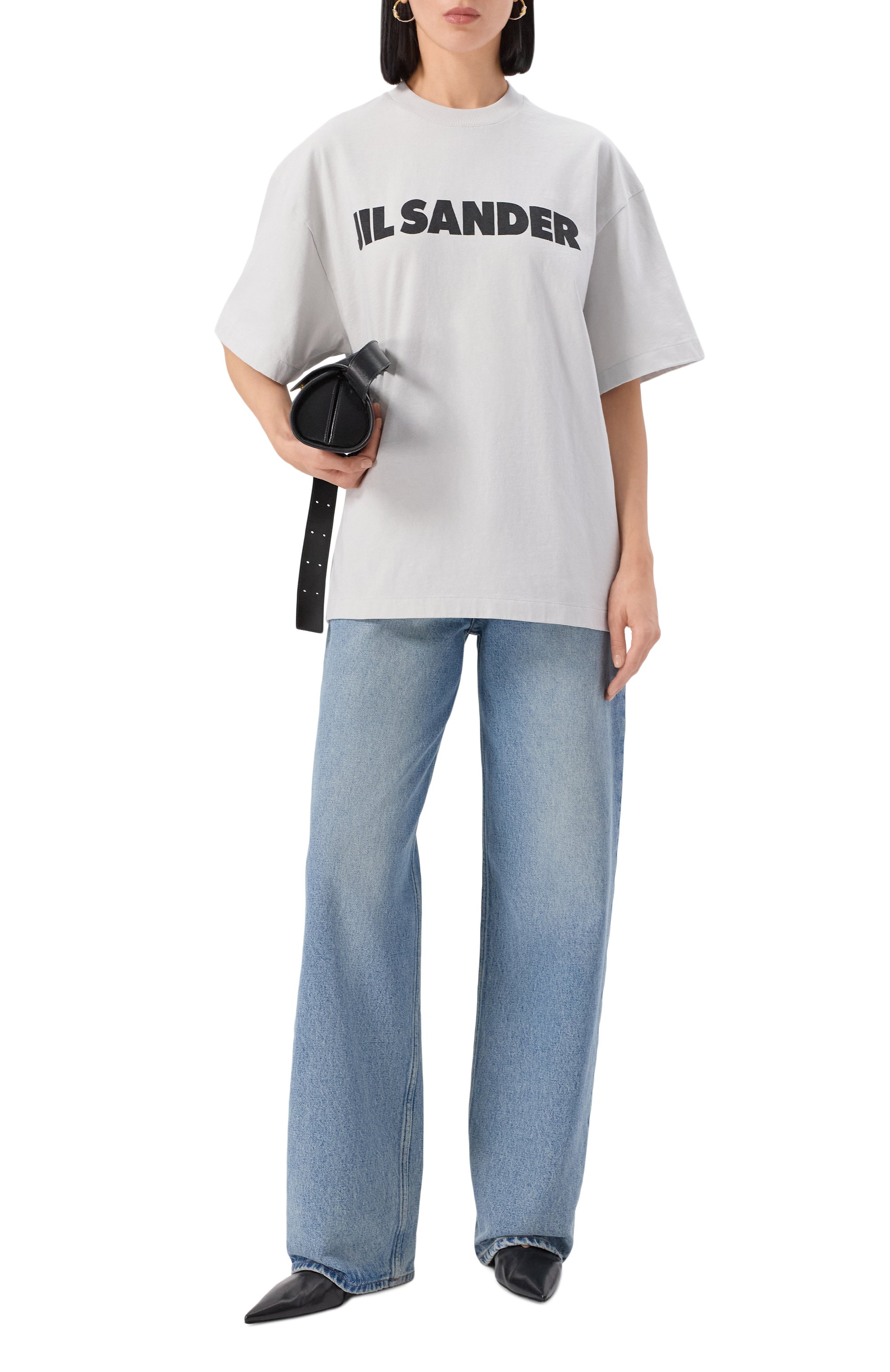 Хлопковая футболка JIL SANDER, арт. J53GC0009/J45148, фото 2