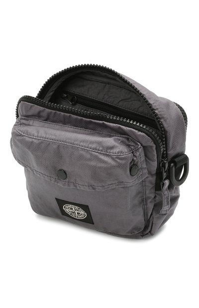 Текстильная сумка STONE ISLAND темно-серого цвета по цене 21850 руб., арт. 741590270, фото 4 Текстильная сумка STONE ISLAND, арт. 741590270, фото 4