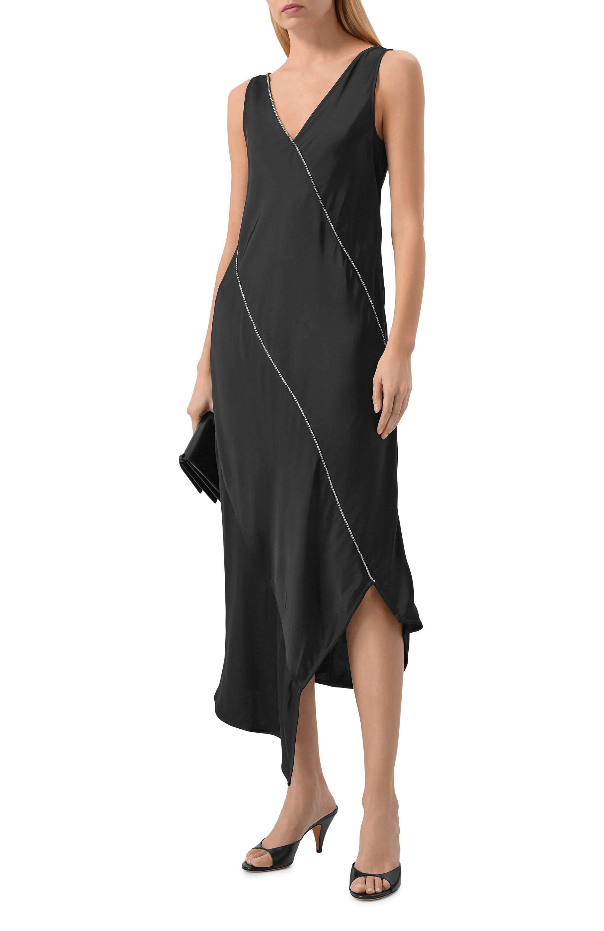 Платье из вискозы JIL SANDER, арт. J01CT0268/J65022, фото 2