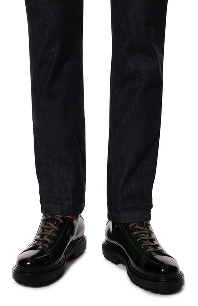 Кожаные ботинки SANTONI, арт. MGSG17966NERRHSNV29, фото 3