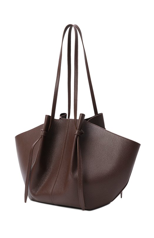 Сумка-тоут Mochi large Yuzefi LARGE M0CHI/PEBBLE GRAIN LEATHER Коричневый  LARGE M0CHI/PEBBLE GRAIN LEATHER Фото 4