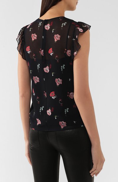 Топ с принтом REDVALENTINO разноцветного цвета по цене 33750 руб., арт. SR3AEB40/4B4, фото 4 Топ с принтом REDVALENTINO, арт. SR3AEB40/4B4, фото 4