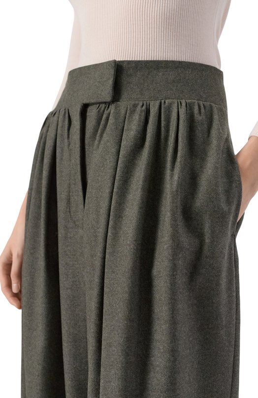 Шерстяные брюки Armarium P036/W025 Зелёный  P036/W025 Фото 5