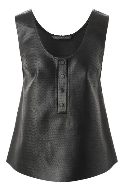 Женский кожаный топ ZEYNEP ARCAY, арт. RS25TP01