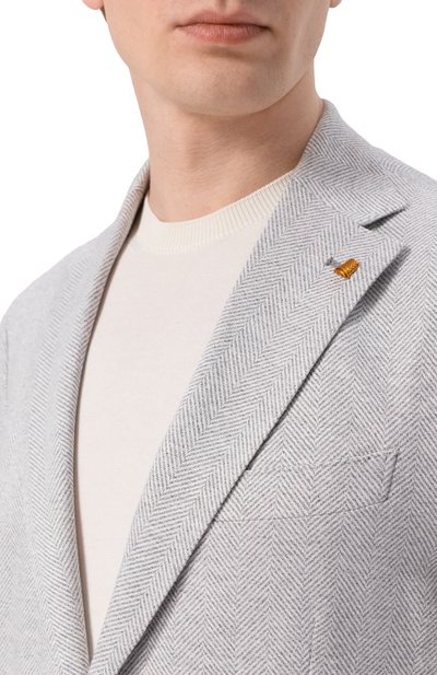 Пиджак изо льна и хлопка SARTORIA LATORRE, арт. JD74/JJ253, фото 5