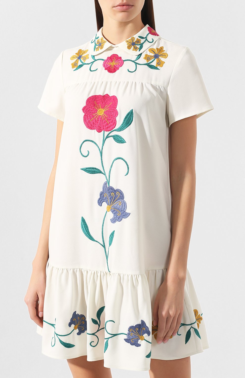 Платье с вышивкой REDVALENTINO, арт. RR0VA02I/MJF, фото 3