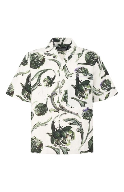 Рубашка из смеси хлопка и льна JACQUEMUS, арт. 205SH21/2653S, фото 1