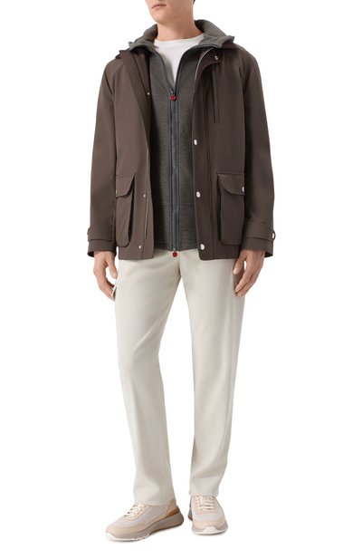 Мужской кашемировая толстовка KITON, арт. UMC010K0150G08