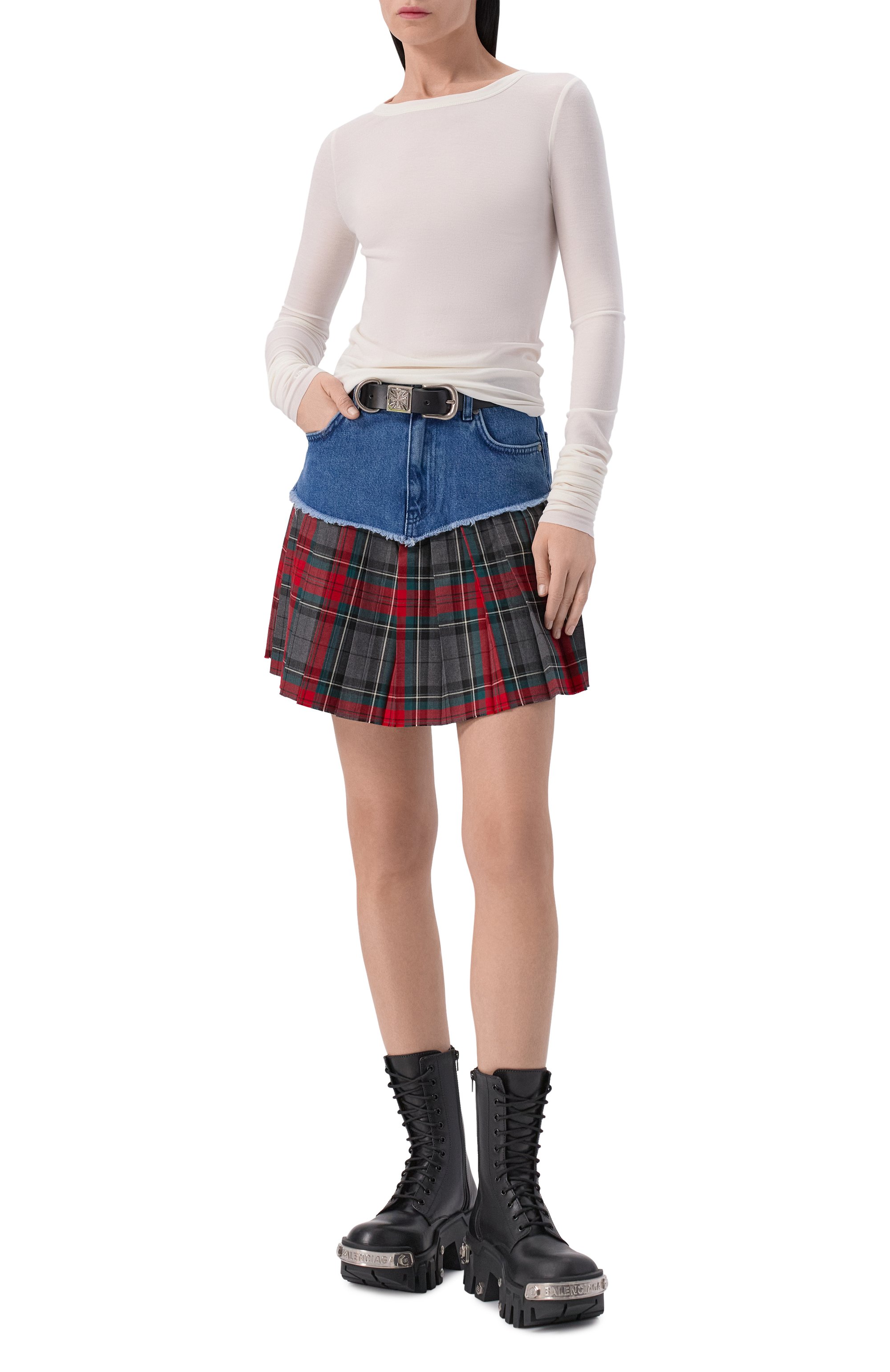 Комбинированная юбка back to school 495 DENIM, арт. 949524/YUW12RG, фото 2